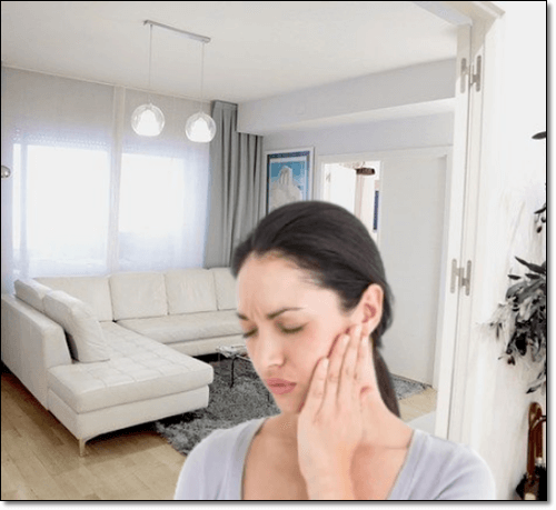 치통이 있는 여자