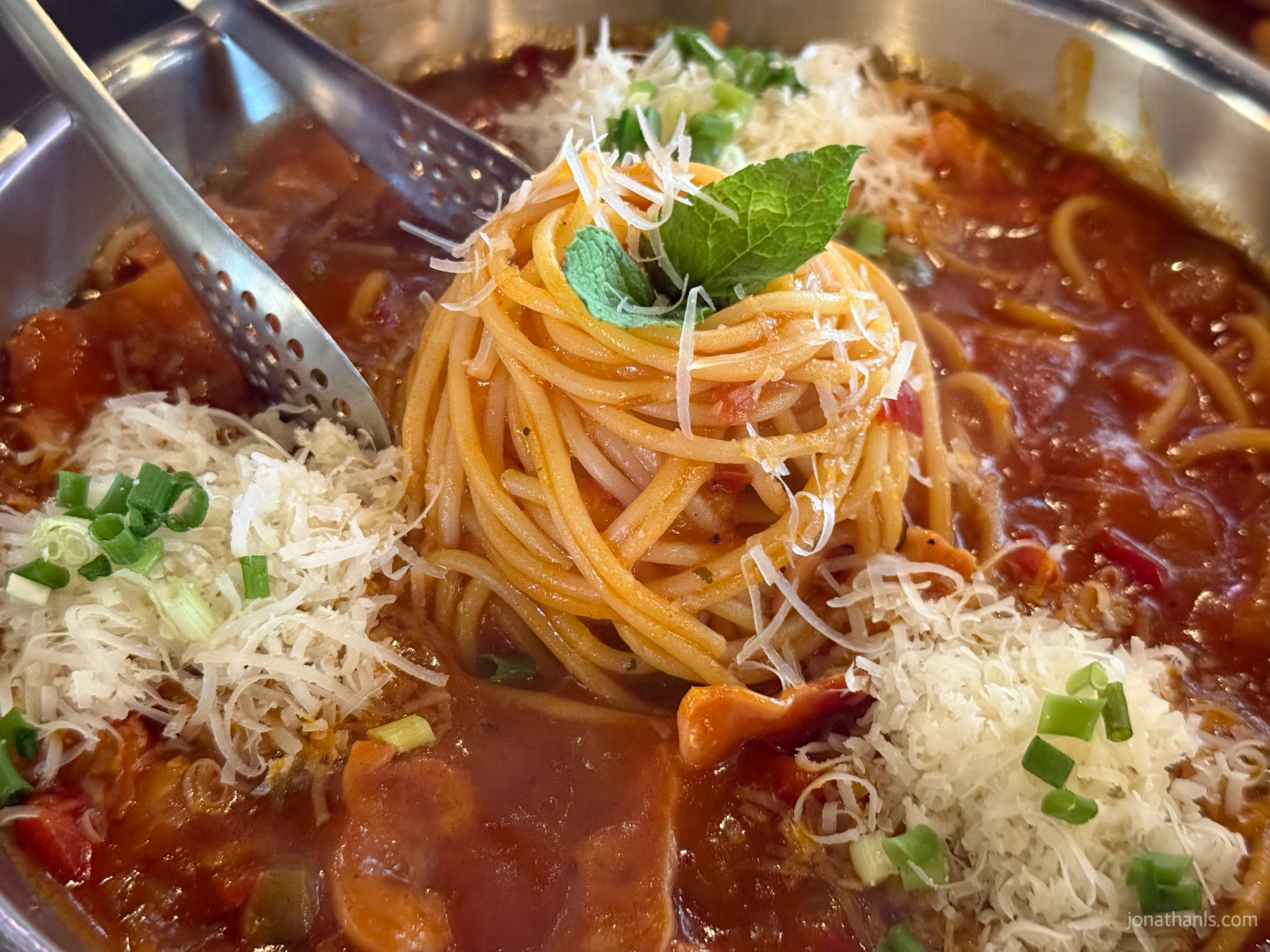 보정동 카페거리 시카고피자 볼로네제 토마토 파스타