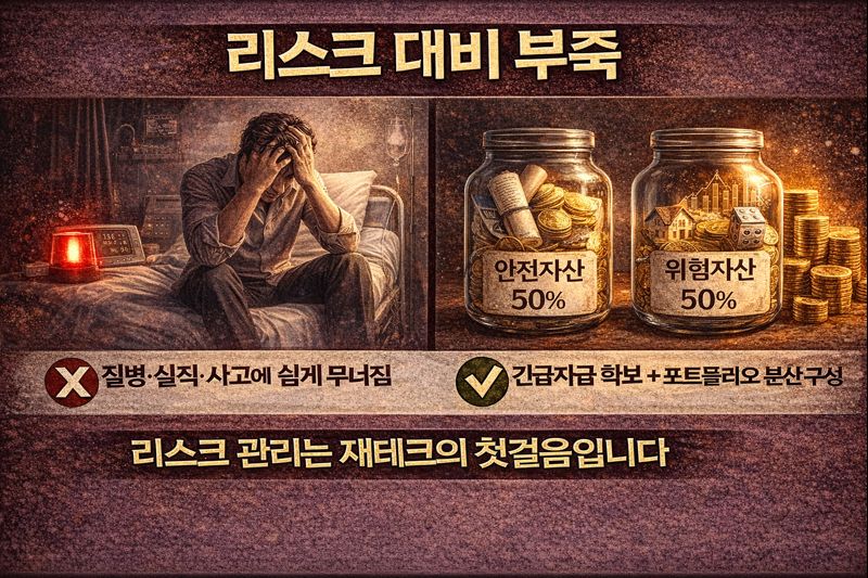 리스크 대비 부족