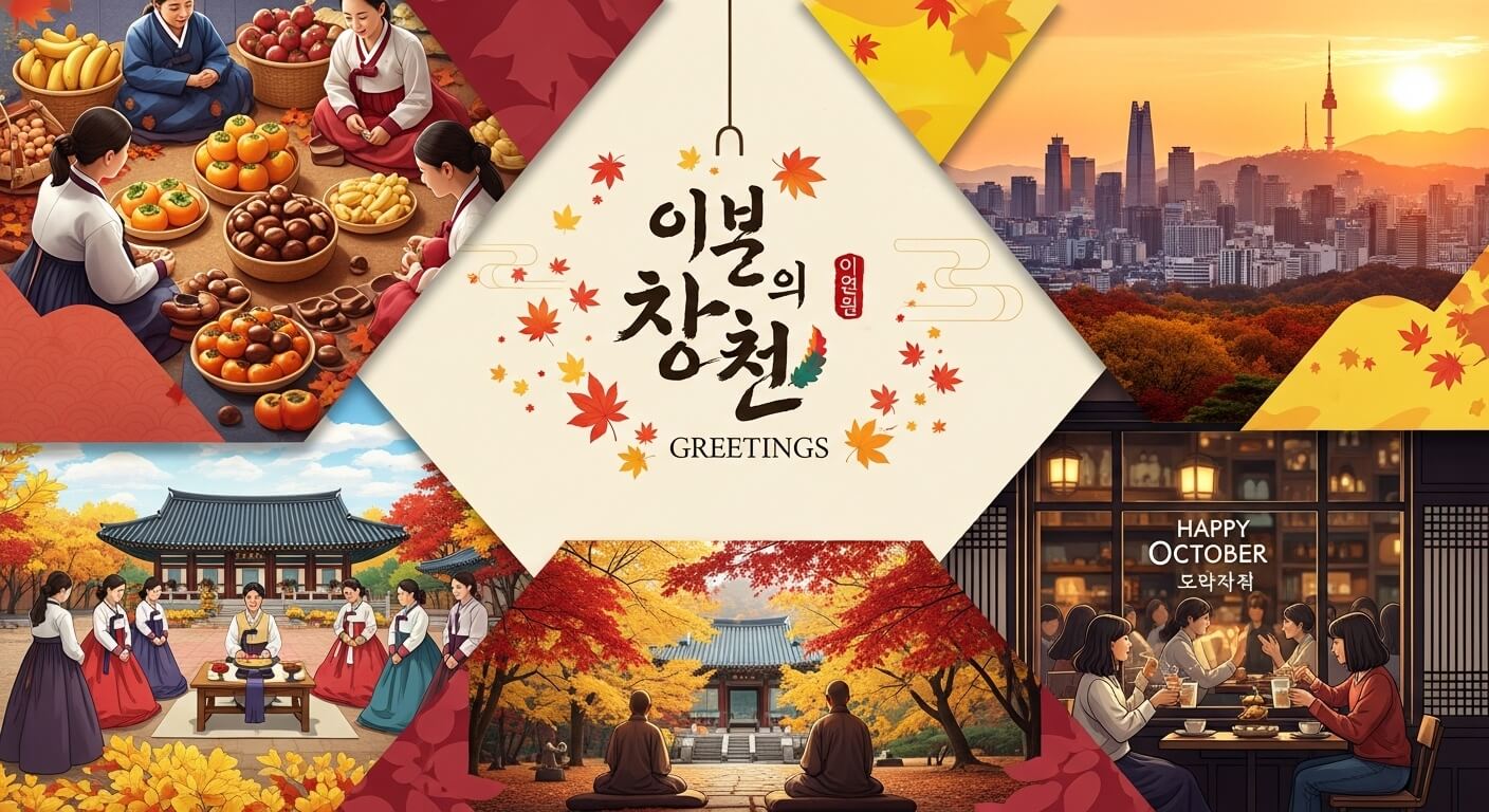 10월 가을 인사말 모음