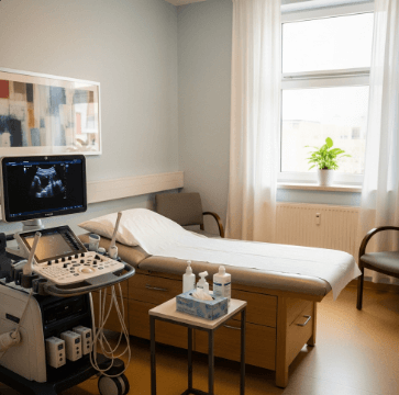 알콜성 지방간 초음파 검사12