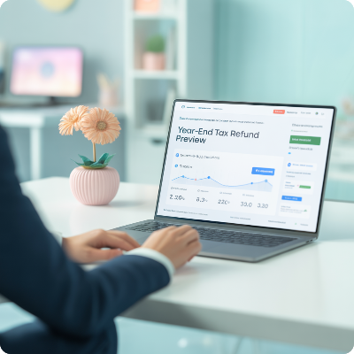 연말정산 미리보기 이미지