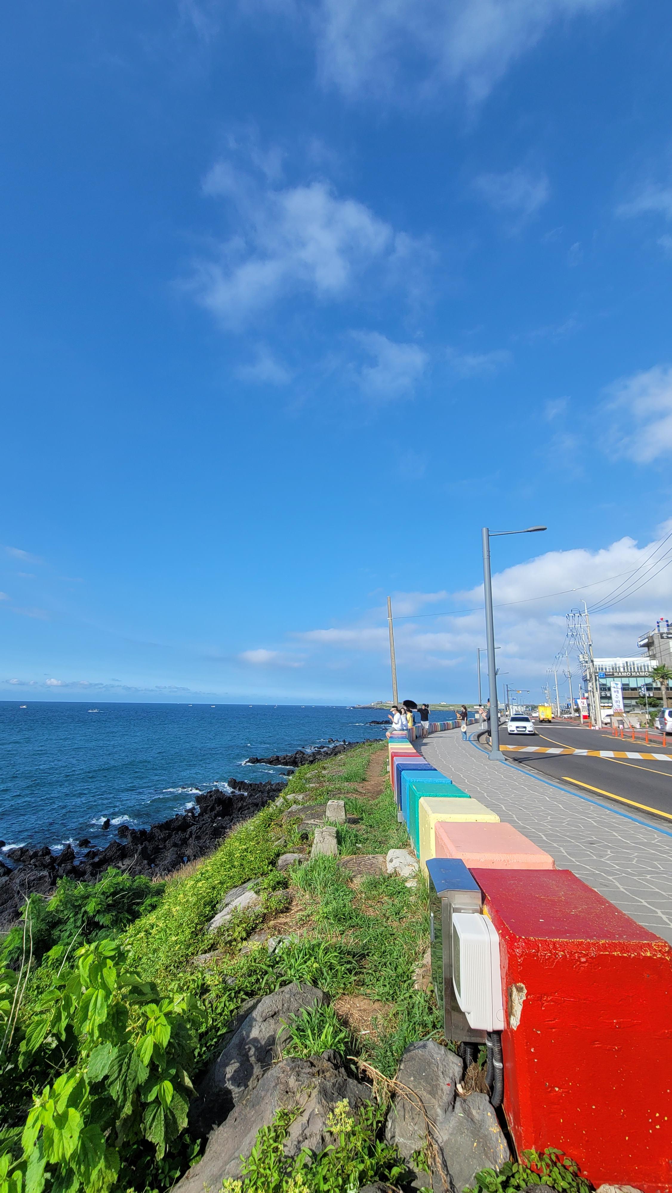 제주도 무지개 해안도로