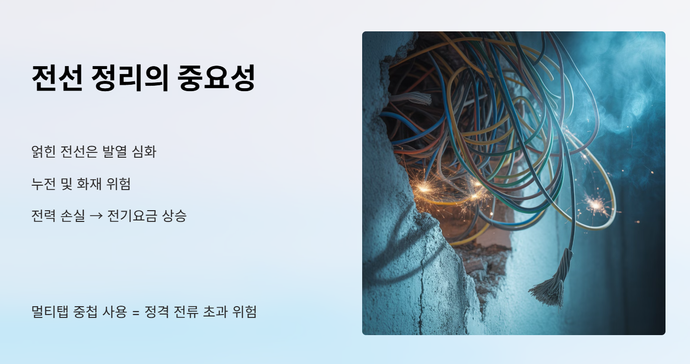 전선 정리의 중요성