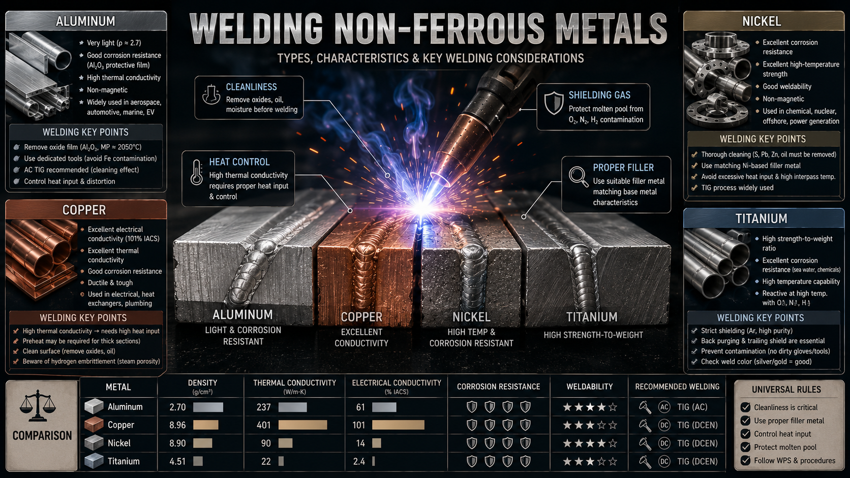 WELDING NON-FERROUS METALS