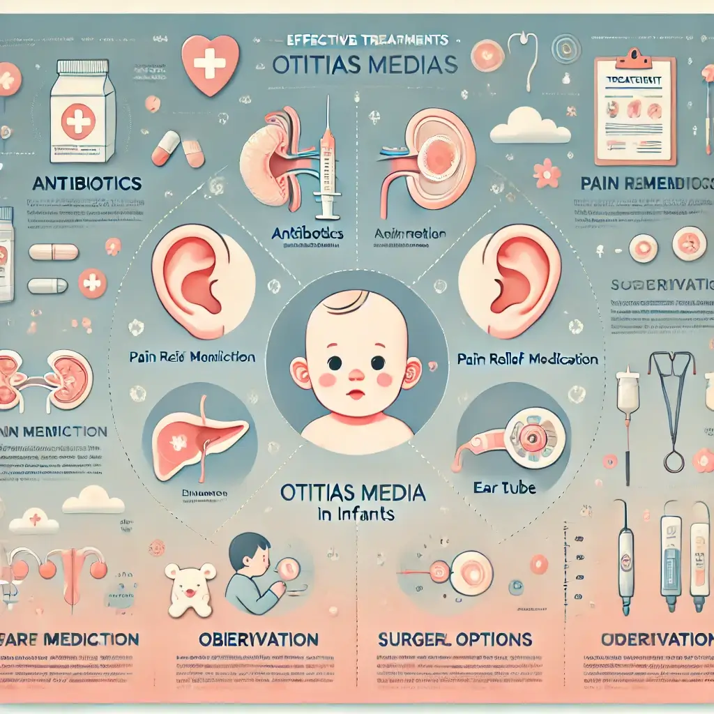 아기 중이염의 치료 방법
