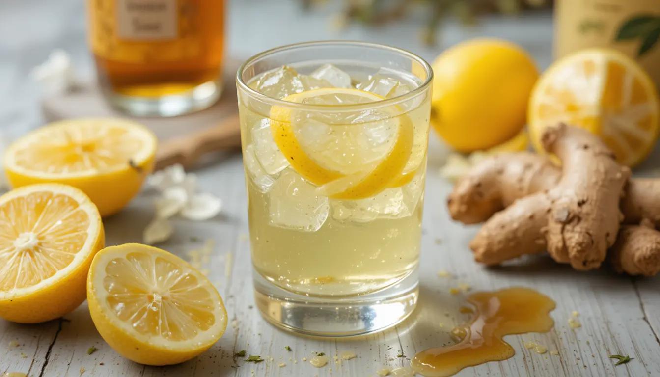 레몬 진저샷
