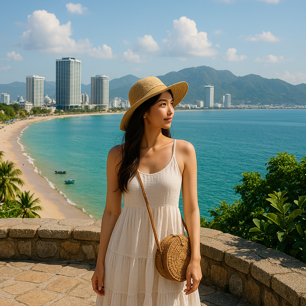 혼자여행하는 나트랑 이미지