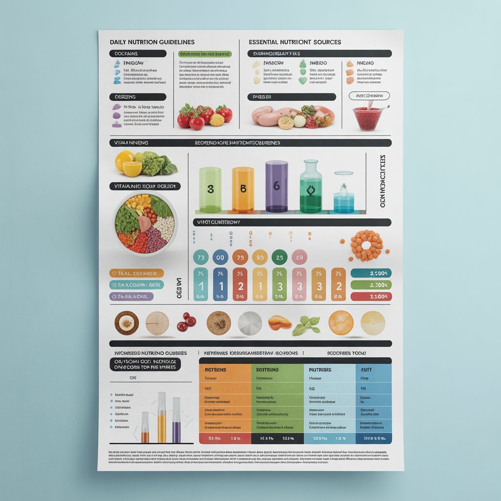 영양소 하루 필수 권장량 알아봅시다
