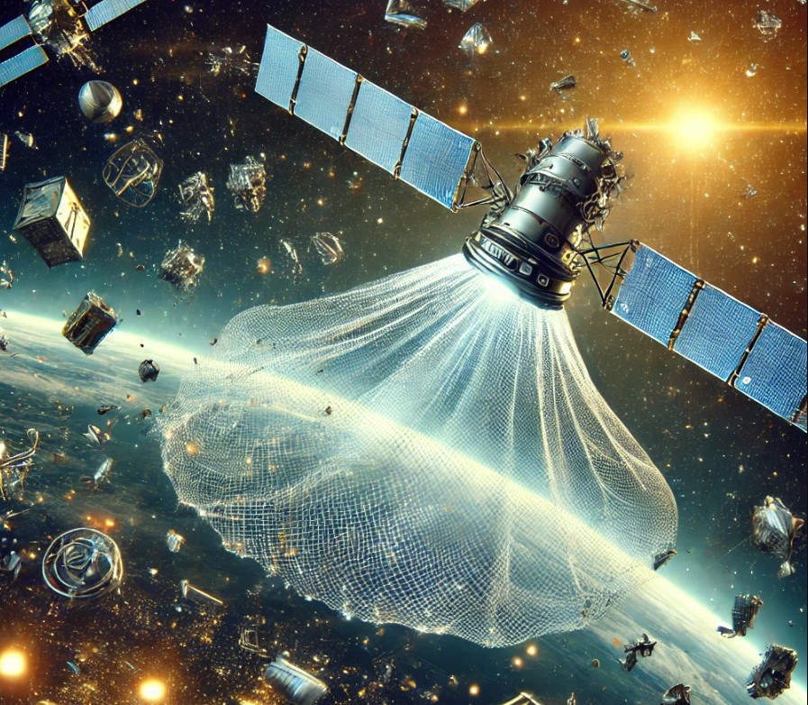 우주 쓰레기 자율 드론, AI가 알아서 치운다!