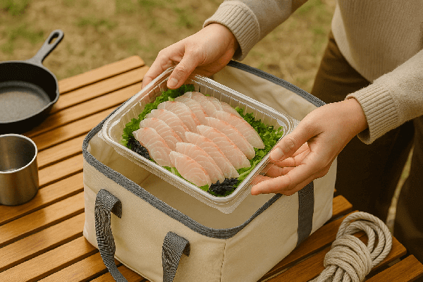 캠핑용 회 포장 시 꼭 알아야 할 4가지