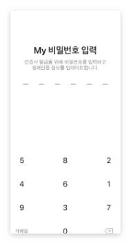 카카오인증서 발급