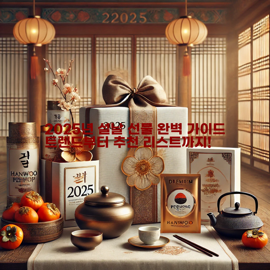 설날 선물