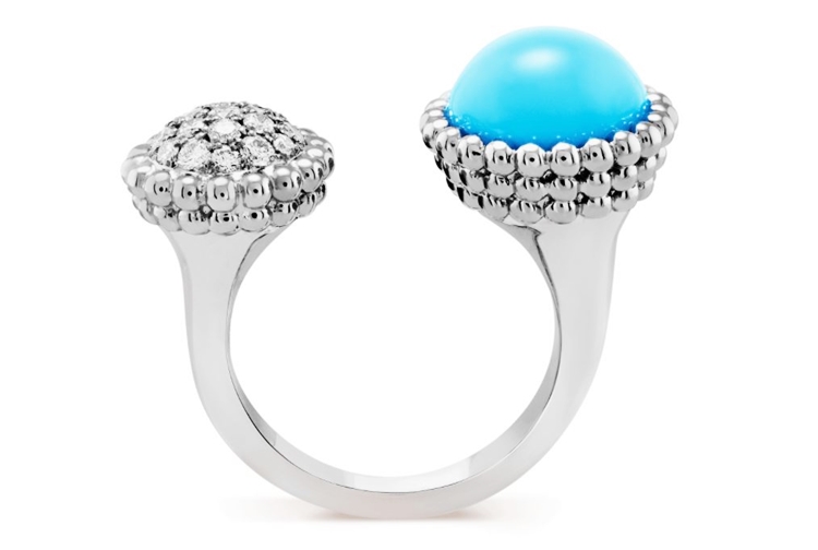 반클리프아펠 뻬를리 터키석 반지