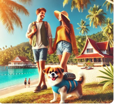 애견동반 태국 여행에 관한 사진