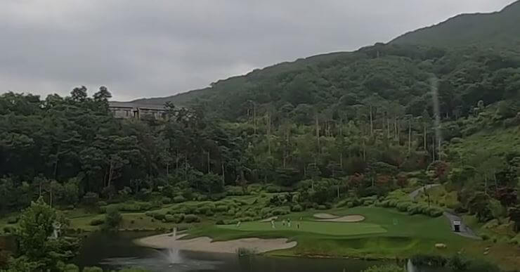 더스타휴cc 스타코스 5번홀 사진