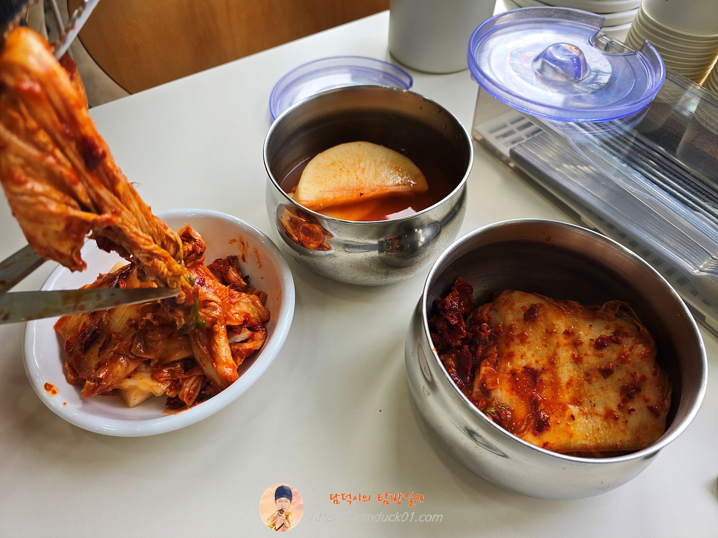 봉황칼국수 반찬