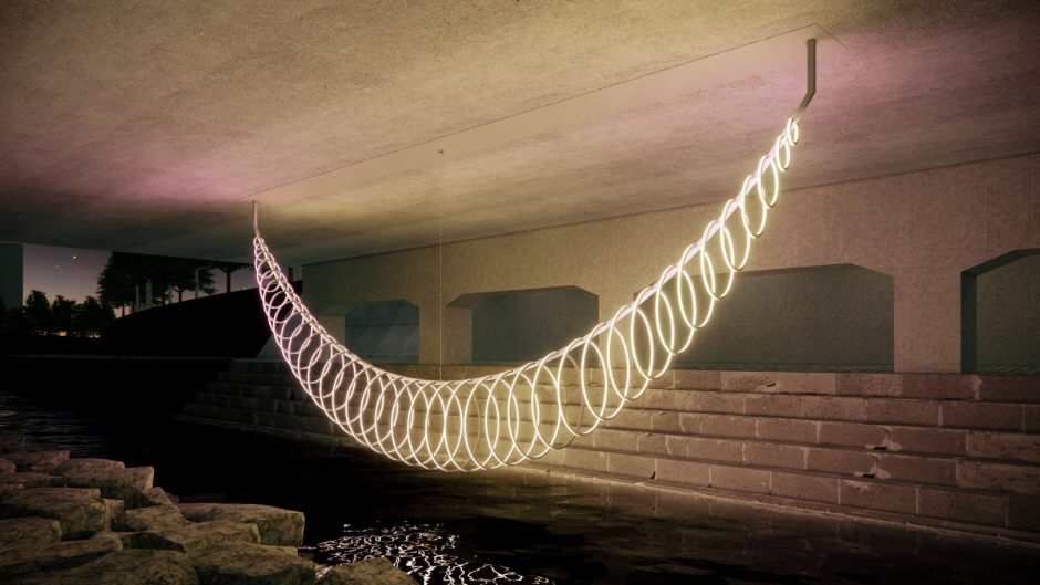 공공미술 빛조각축제 : 노원 달빛산책