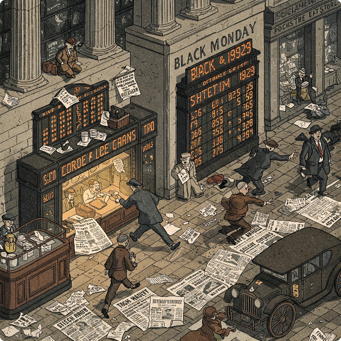 블랙먼데이 주가 폭락 사태