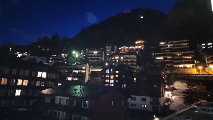 반짝이는 체르마트의 밤, 그리고 낭만