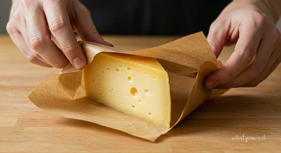 여름철 치즈 보관법과 냉동 가이드, 치즈페이퍼 사용