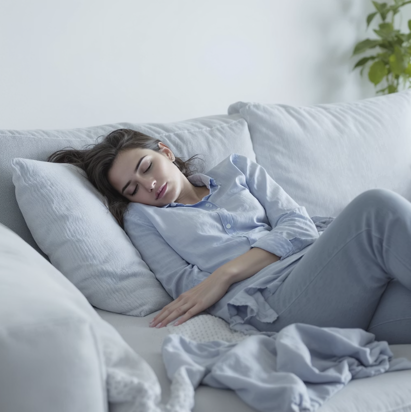 첫 번째 신호&amp;#44; 잠을 자도 풀리지 않는 피로감