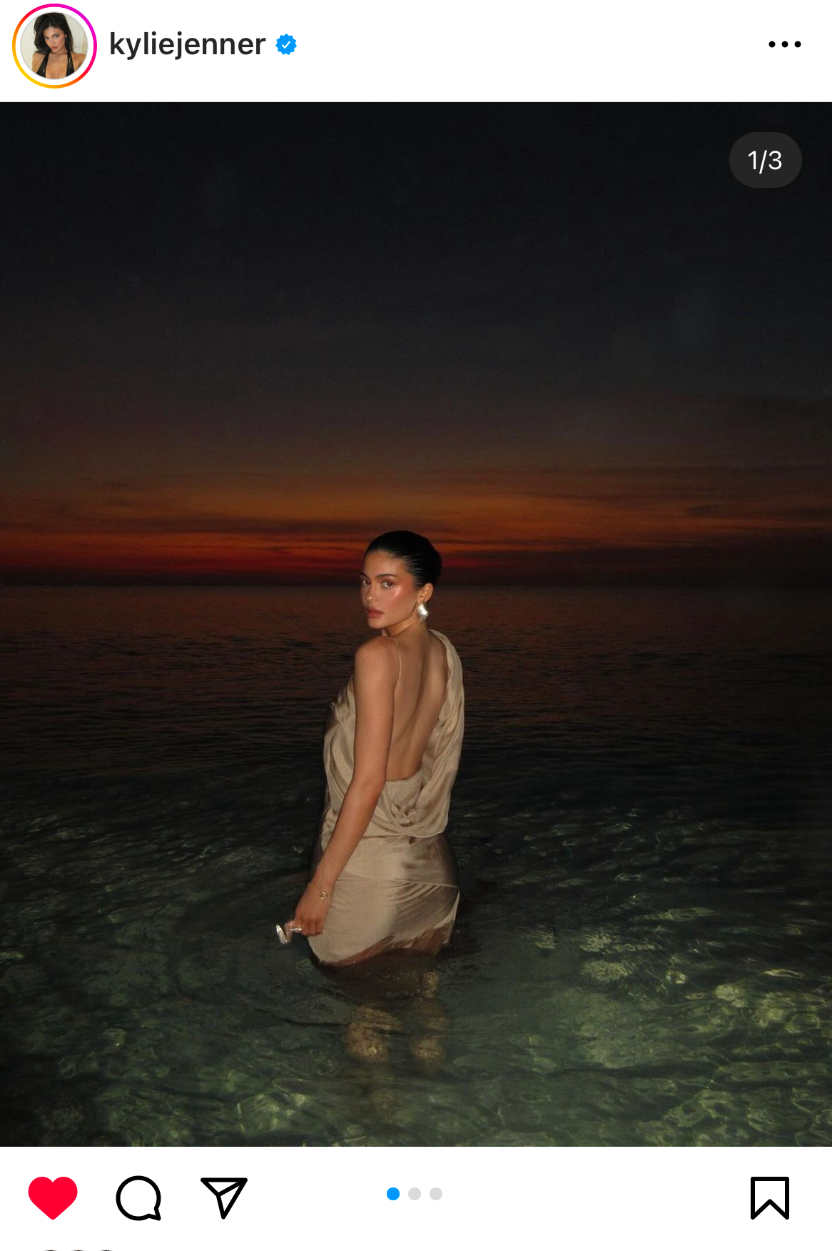 카일리 제너 인스타그램