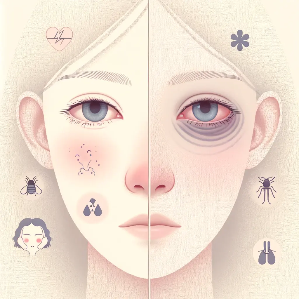 다크서클은 눈 밑이 어두워 보이는 증상으로, 정확한 의학 용어는 아니지만 많은 사람들이 경험하는 일반적인 현상입니다. 이 현상은 주로 혈관 비침 현상으로 발생합니다. 눈 밑 피부가 얇아 혈관이 비치면서 눈 밑이 어두워 보이는 것이죠. 이외에도 여러 원인이 있으며, 오늘은 그 원인들과 개선 방법에 대해 알아볼께요~