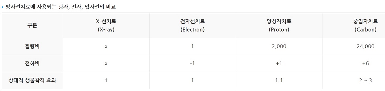 중입자치료