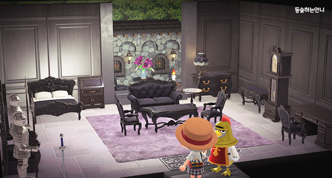 동숲 - 금끼오 별장만들기