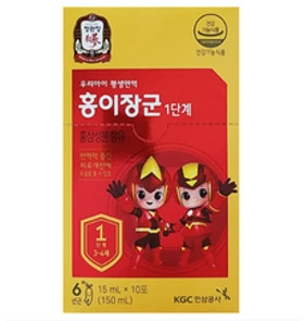 정관장 홍이장군 1단계 15ml x90포 최신생산품&#44; 90개