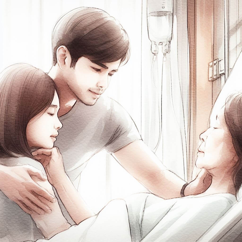 연명치료 거부 신청