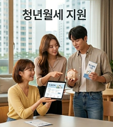 2026년 청년월세 지원사업 신청방법 지원금 모의계산! 총정리!
