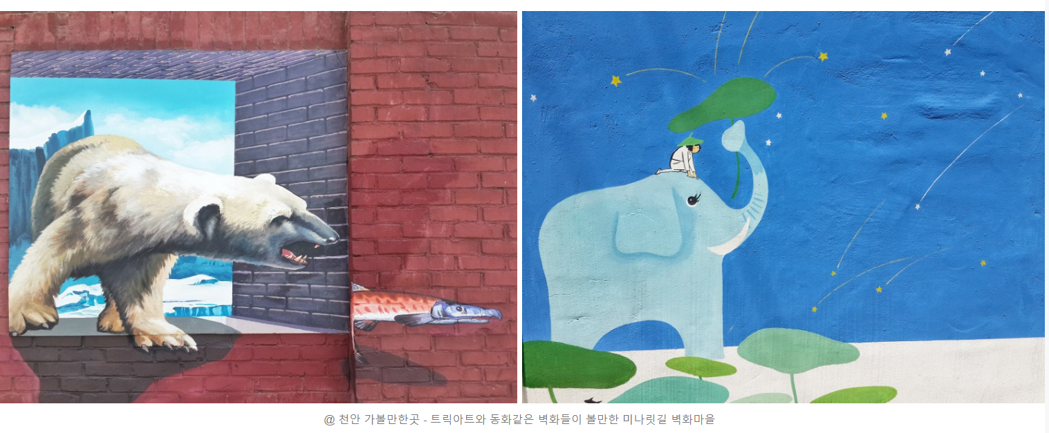 미나릿길 벽화마을