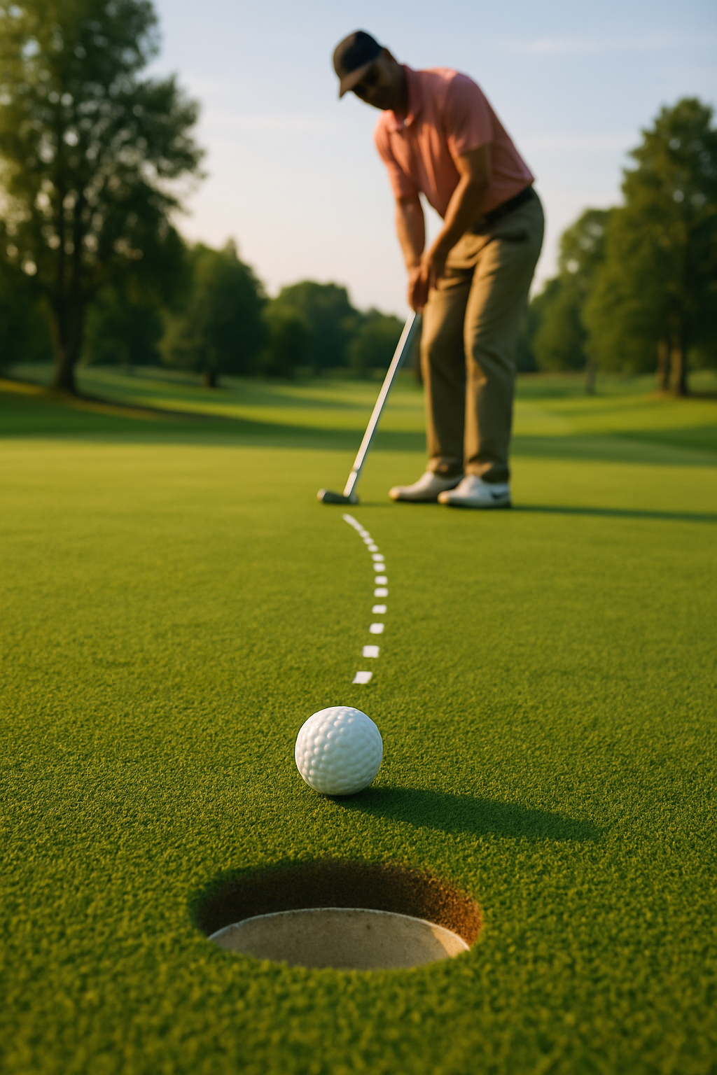 퍼터라인 보는중