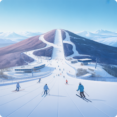 25/26 모나 용평 스키장 가상 이미지