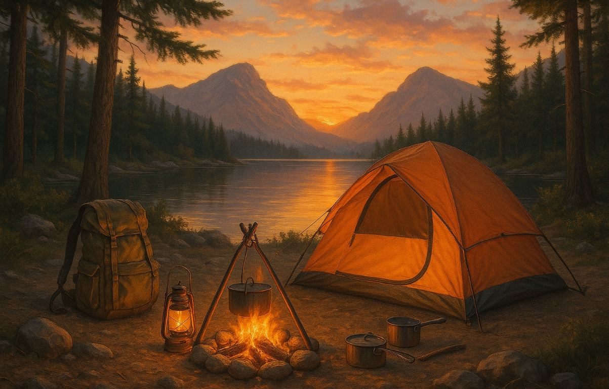 캠핑 관련 사진