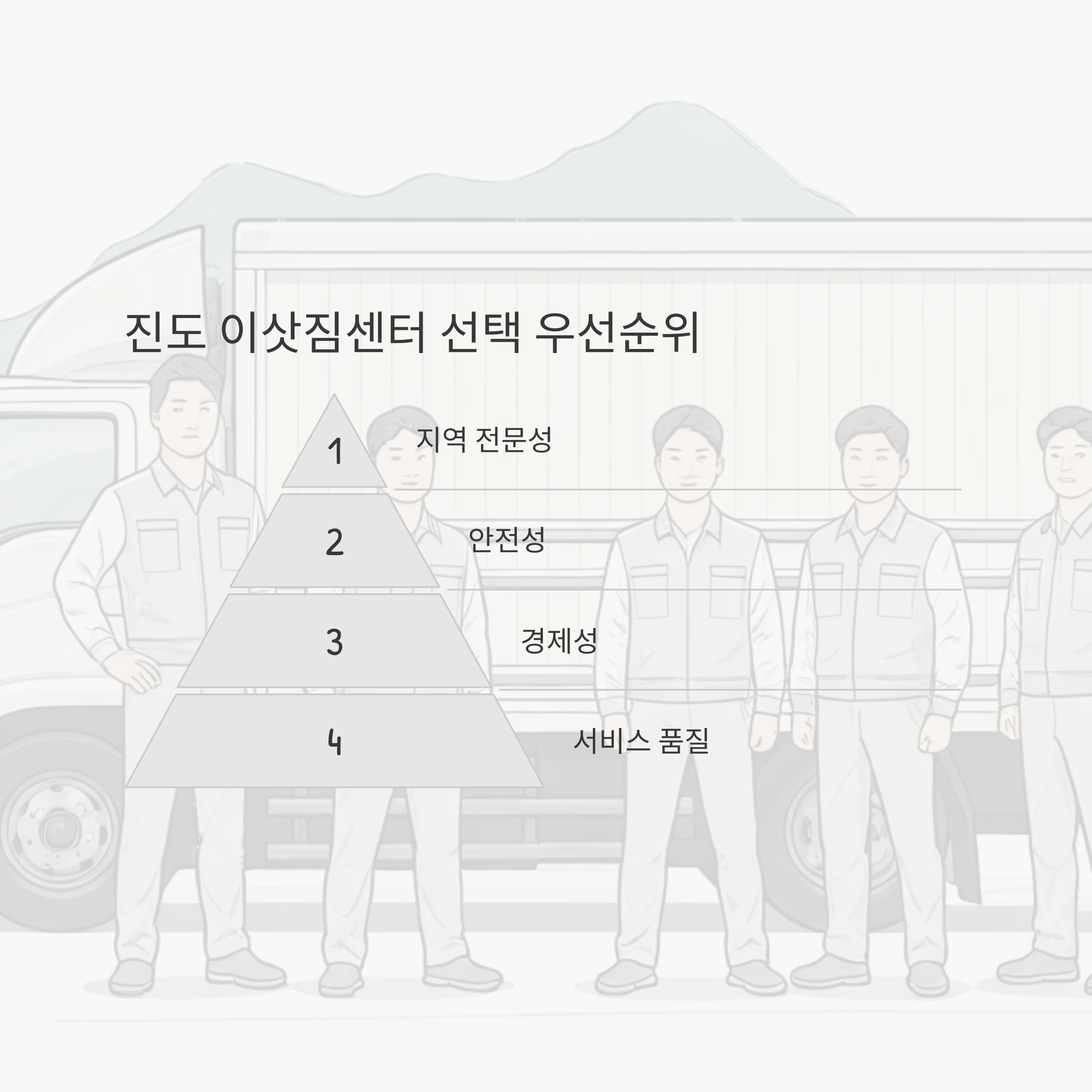 진도 이삿짐센터 우선 순위