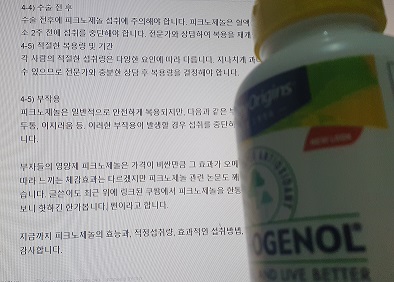 내돈내산 헬시오리진스 피크노제놀