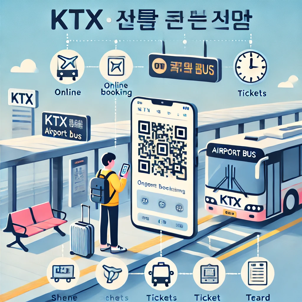 KTX 공항버스 예약&amp;#44; 코레일톡 공항버스 예약 3