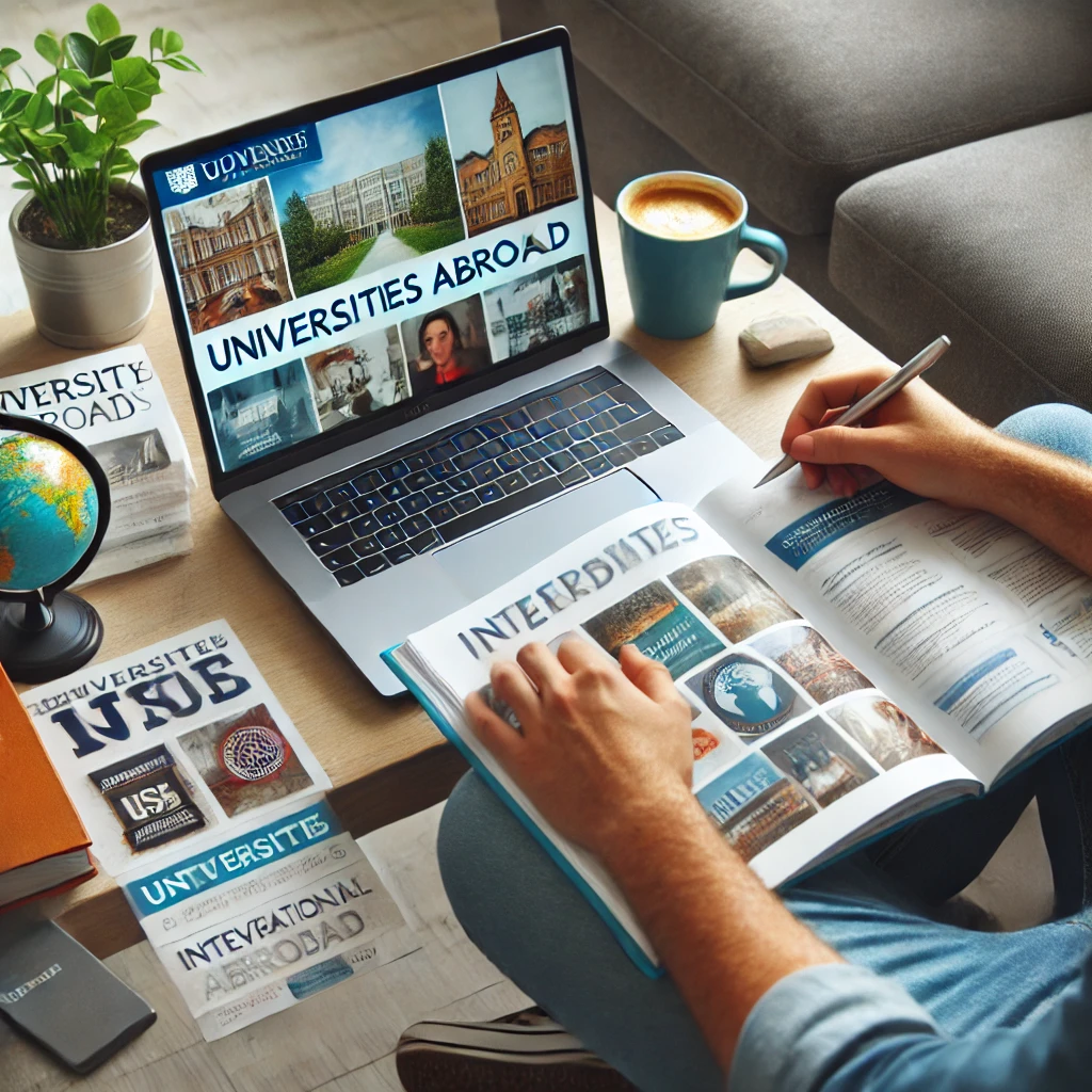 해외유학 준비하는 이미지