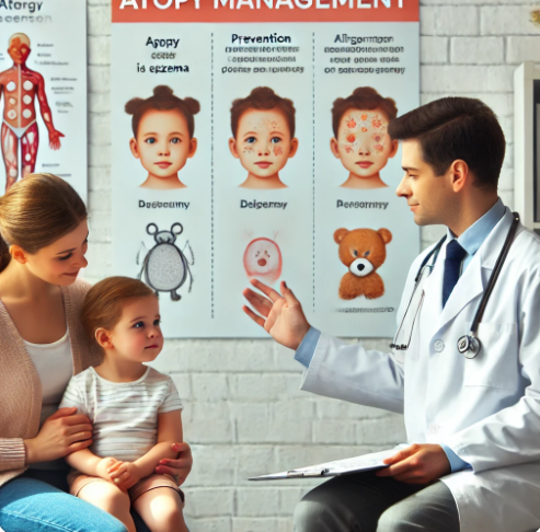 아이들 아토피 예방, 관리 사진