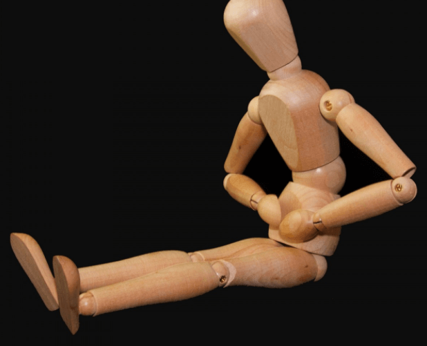 사람모양 나무인형