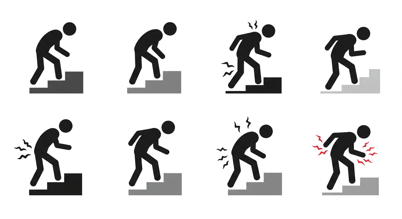 노화와 근감소증 (다리부종, 신체기능, 회복)