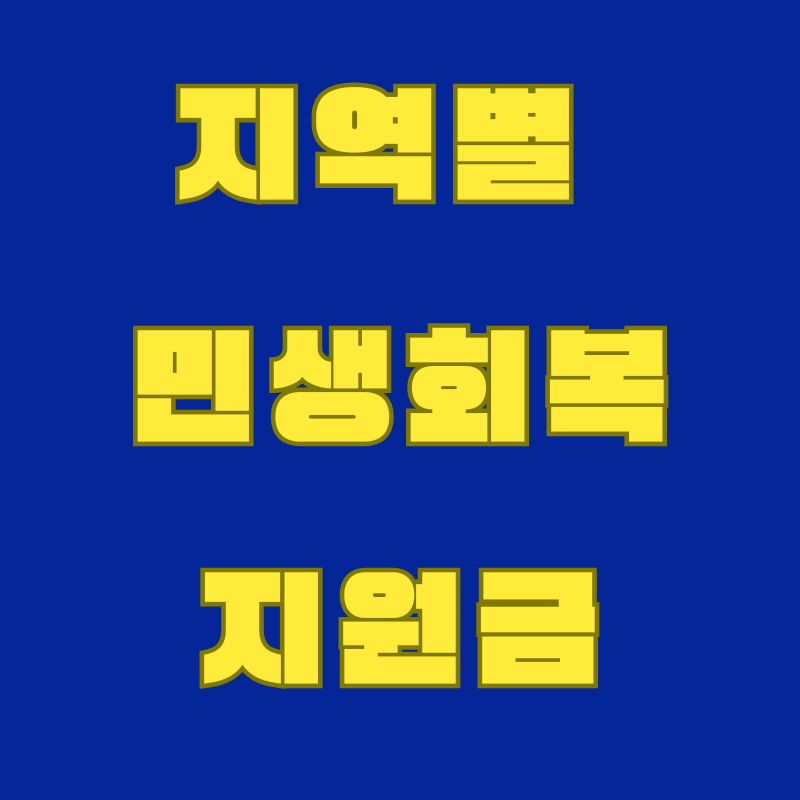 전국 민생지원금