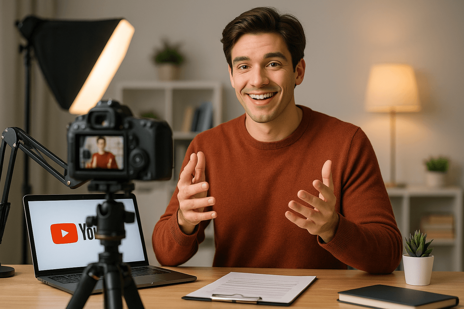 크리에이터 유튜브 사진