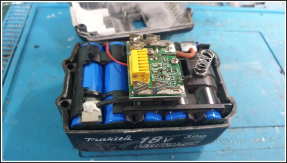 마끼다배터리 리필 완료