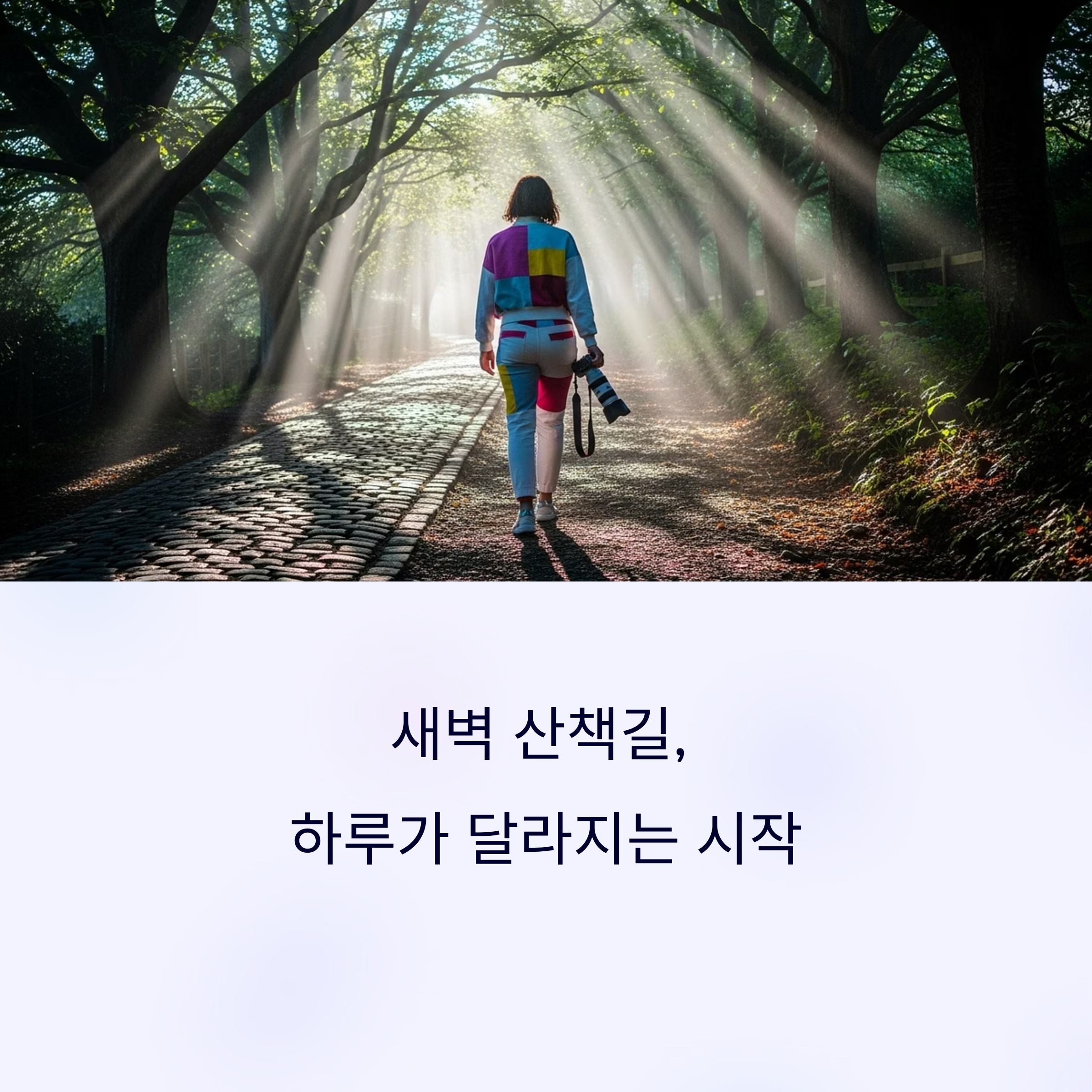 새벽 산책길
