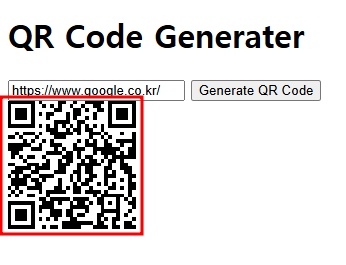 QR Code Generater
