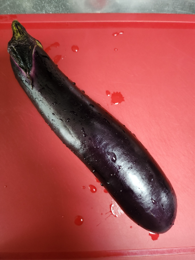 공갈장어 가지조림 요리 재료 준비 사진